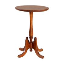 Mesa Lateral Alta Fróg em Madeira Maciça - Imbuia Glazer