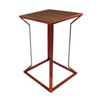 Mesa Lateral Alta Puebla decoração Sala Quarto escritório