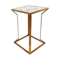 Mesa Lateral Alta Puebla decoração Sala Quarto escritório