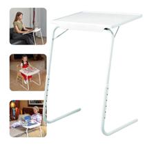 Mesa lateral apoio dobrável notebook Trabalho Para Apoiar com Regulável sofá cama estudo