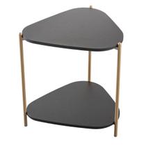 Mesa Lateral Base Dourada - Nero Mesa Lateral Base Dourada - Nero