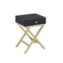 Mesa lateral Benzara Black Gold 13 kg Sturdy Mesa lateral Benzara Black Gold 13 kg Sturdy