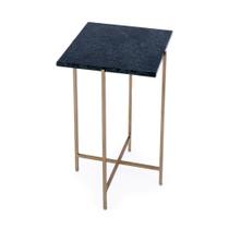 Mesa lateral Butler Specialty Company Nigella Square Green Marble