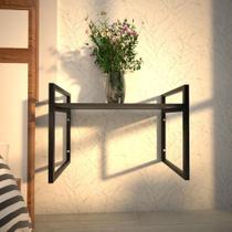 Mesa lateral cama mesa de cabeceira preta mesa de cabeceira industrial kit mesa de cabeceira madeira mesinha de cabeçeira
