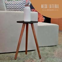 Mesa Lateral Cama Mesinha Decorativa De Canto