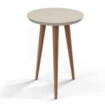 Mesa Lateral Canto Para Sala Redonda Luna Patrimar Off White Mesa Lateral Canto Para Sala Redonda Luna Patrimar Off White