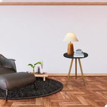 Mesa Lateral Canto Redonda 70cm Apoio de Sofá Sala Decoração Quarto Escritório Mesa Lateral Canto Redonda 70cm Apoio de Sofá Sala Decoração Quarto Escritório