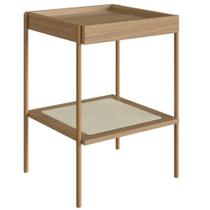 Mesa Lateral Com Pés Metálicos Oslo - Hanover Mesa Lateral Com Pés Metálicos Oslo - Hanover