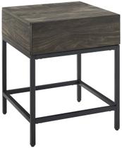 Mesa lateral Crosley Furniture Jacobsen com gaveta Brown Ash Mesa lateral Crosley Furniture Jacobsen com gaveta Brown Ash