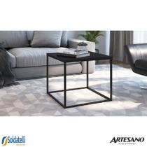 Mesa lateral cube 50 x 50 x 43cm 24803 várias cores - artesano