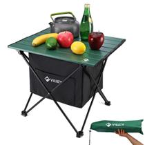 Mesa lateral de acampamento portátil VILLEY Ultralight Aluminium
