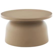Mesa Lateral de Apoio Minimalista Solar Rivatti 67 cm (Largura) em Polipropileno Fendi