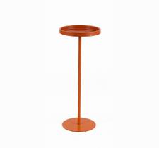 Mesa Lateral de Apoio Redonda Compacta 22cm Design Moderno Sofá Sala Quarto DISH
