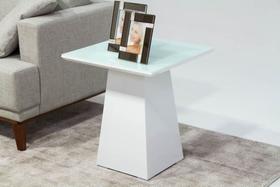 Mesa Lateral de Canto Branco