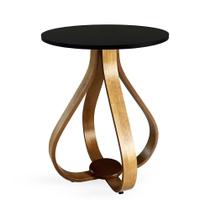 Mesa Lateral De Canto Pés Cebola 70x50cm