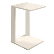 Mesa Lateral Decorativa MDF Namur Branca Lazer