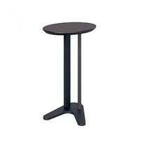 Mesa Lateral em MDF 60 cm Preto Fosco TB604PF Dalla Costa