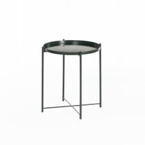 Mesa Lateral em Metal Brass 52 cm x 47 cm