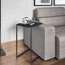 Mesa Lateral Estilo Industrial 35x40cm Complementos Artesano