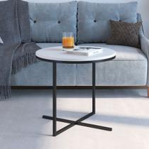 Mesa Lateral Estilo Industrial Média Complementos Artesano