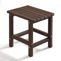 Mesa lateral externa PASAMIC Adirondack HDPE Brown resistente às intempéries