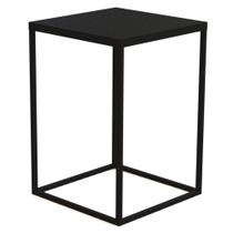 Mesa Lateral G Cube Preto - Artesano