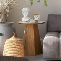 Mesa Lateral Hexagonal 50x50cm TB606 Dalla Costa Mesa Lateral Hexagonal 50x50cm TB606 Dalla Costa