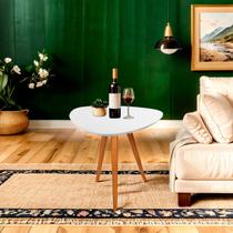 Mesa Lateral Laca Orgânico Líbano 60x70 Mesa Lateral Laca Orgânico Líbano 60x70