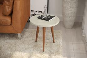 Mesa Lateral Legs Off White - Patrimar Móveis Mesa Lateral Legs Off White - Patrimar Móveis