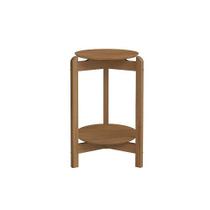 Mesa Lateral Lizz Cedro - Casa D Móveis