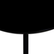 Mesa Lateral Lumina Preto/preto - L 50 cm x P 50 cm x Alt 62 cm Mesa Lateral Lumina Preto/preto - L 50 cm x P 50 cm x Alt 62 cm