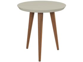 Mesa Lateral Luna 440 Off White - Patrimar