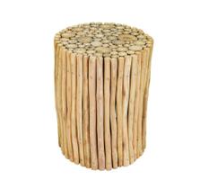 Mesa Lateral Madeira Natural Troncos Decorativos Luxo Mesa Lateral Madeira Natural Troncos Decorativos Luxo