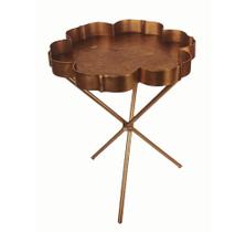 Mesa Lateral Maior Cobreado Tripé Decor Alto Padrão Formosa Mesa Lateral Maior Cobreado Tripé Decor Alto Padrão Formosa