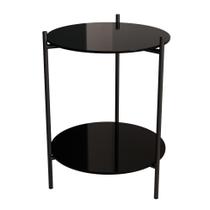 Mesa Lateral Marbella Premium Preta