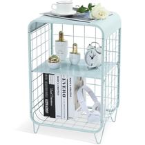 Mesa Lateral Metálica APEXCHASER de 3 Níveis Verde Menta Mesa Lateral Metálica APEXCHASER de 3 Níveis Verde Menta