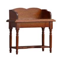 Mesa Lateral Miniatura Retrô 1:12 Para Casa De Bonecas, Acessório De Decoração Para Modelo De Casa