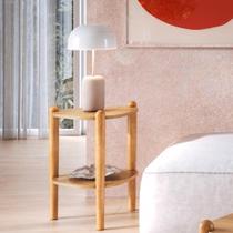 Mesa Lateral Organica Pe Madeira 28013 Hanover Artesano Hanover