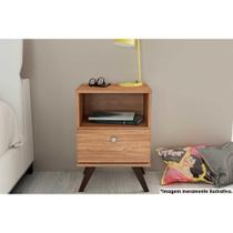 Mesa Lateral p/ Sala RT3019 c/ 1 Gaveta Mel - Movelbento