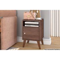 Mesa Lateral p/ Sala RT3145 c/ 1 Porta Rustico - Movelbento