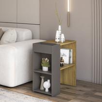 Mesa Lateral para Sala de Estar 60x30cm Mital