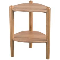 Mesa Lateral Para Sala De Estar Pés Madeira Trium A03 Hanover Roble - Lyam Decor