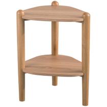 Mesa Lateral Para Sala de Estar Pés Madeira Trium A03 Hanover Roble - Lyam Decor