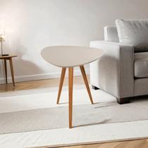 Mesa Lateral Pe Palito Orgânico Libano 50x60 Mesa Lateral Pe Palito Orgânico Libano 50x60