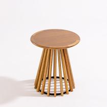Mesa Lateral Redonda 50cm X 50cm X 55cm Dover