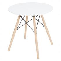 Mesa Lateral Redonda Eiffel Eames Dkr Branco Mesa Lateral Redonda Eiffel Eames Dkr Branco