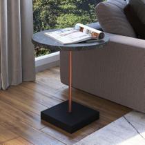 Mesa Lateral Redonda Tube - Artesano