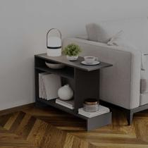 Mesa Lateral Restn Preta Moderna Sala Quarto Hall Mesa Lateral Restn Preta Moderna Sala Quarto Hall