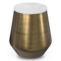 Mesa lateral SIMPLIHOME Benning Modern Contemporary 40cm branca