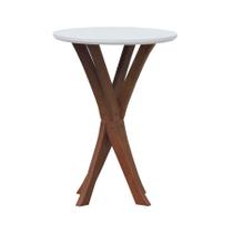 Mesa Lateral Tiê Tampo Redondo Ø42